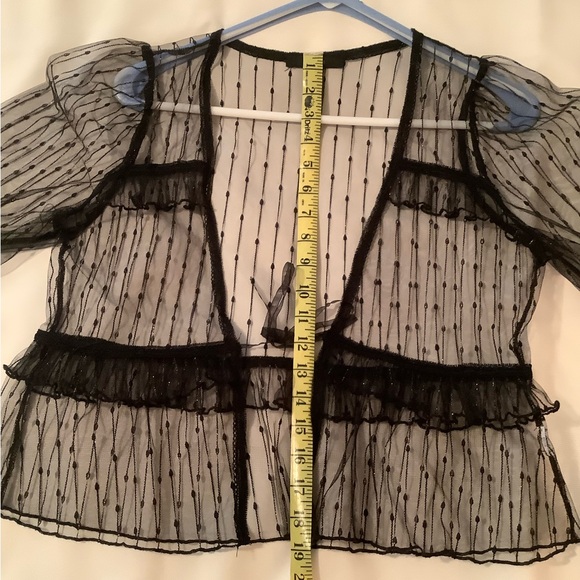 Black Lace Bolero - Picture 8 of 9